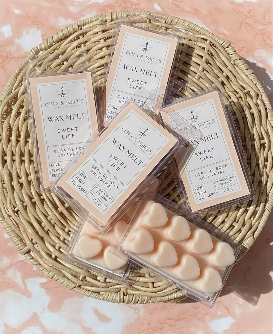 Velas artesanales Cera & Raíces