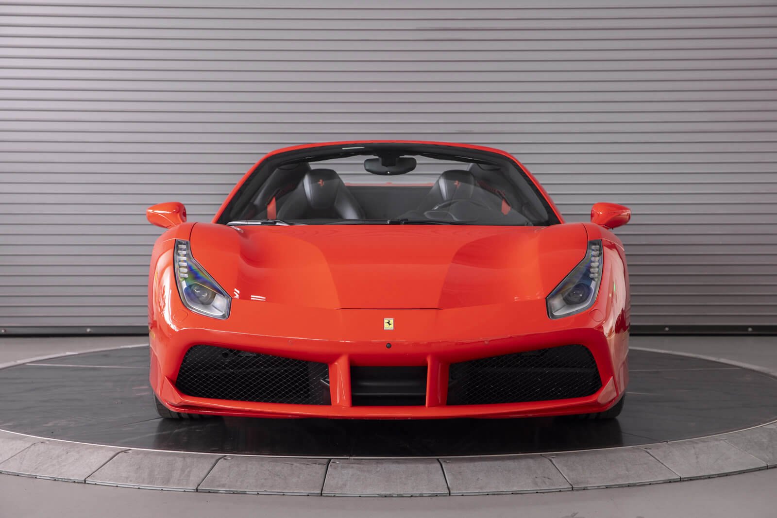 Ferrari 488 Spyder convertible supercar
