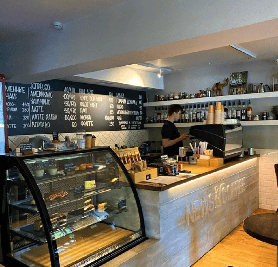 Restaurant business website showing increased leads