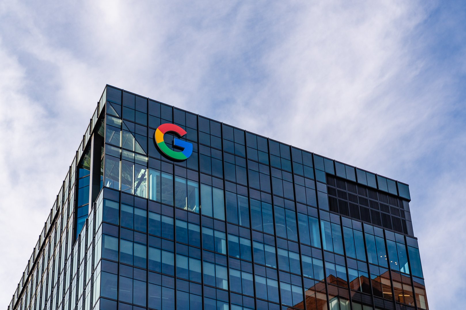 Cambridge, MA, US-November 15, 2025: Google office building located in Kendall Square.