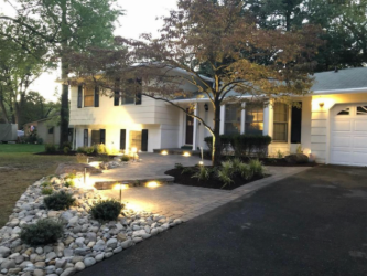 Paver installation project
