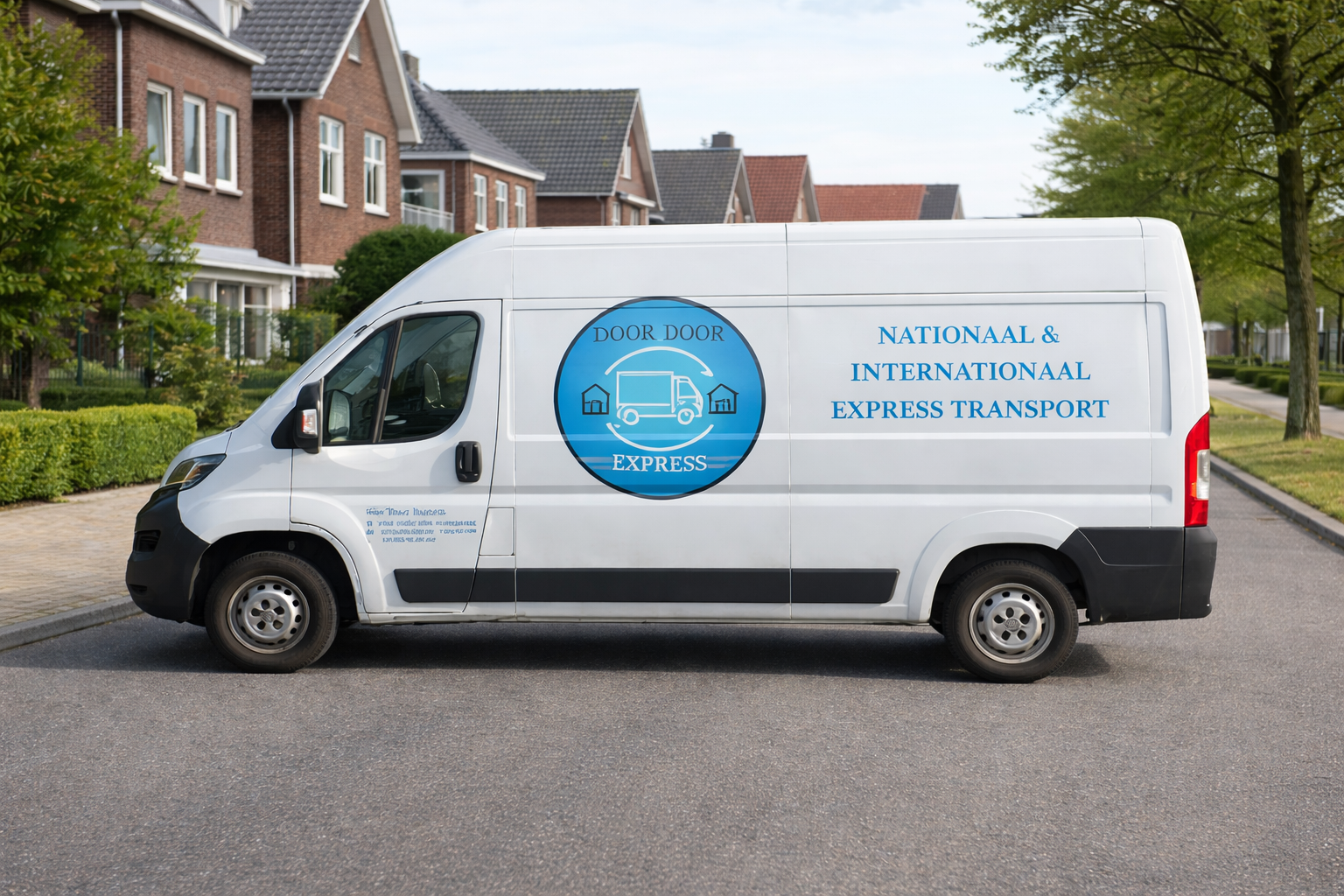 DOOR2DOOR EXPRESS delivery van