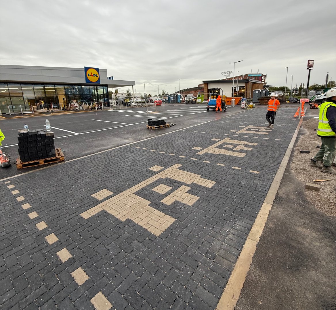 Block paving project