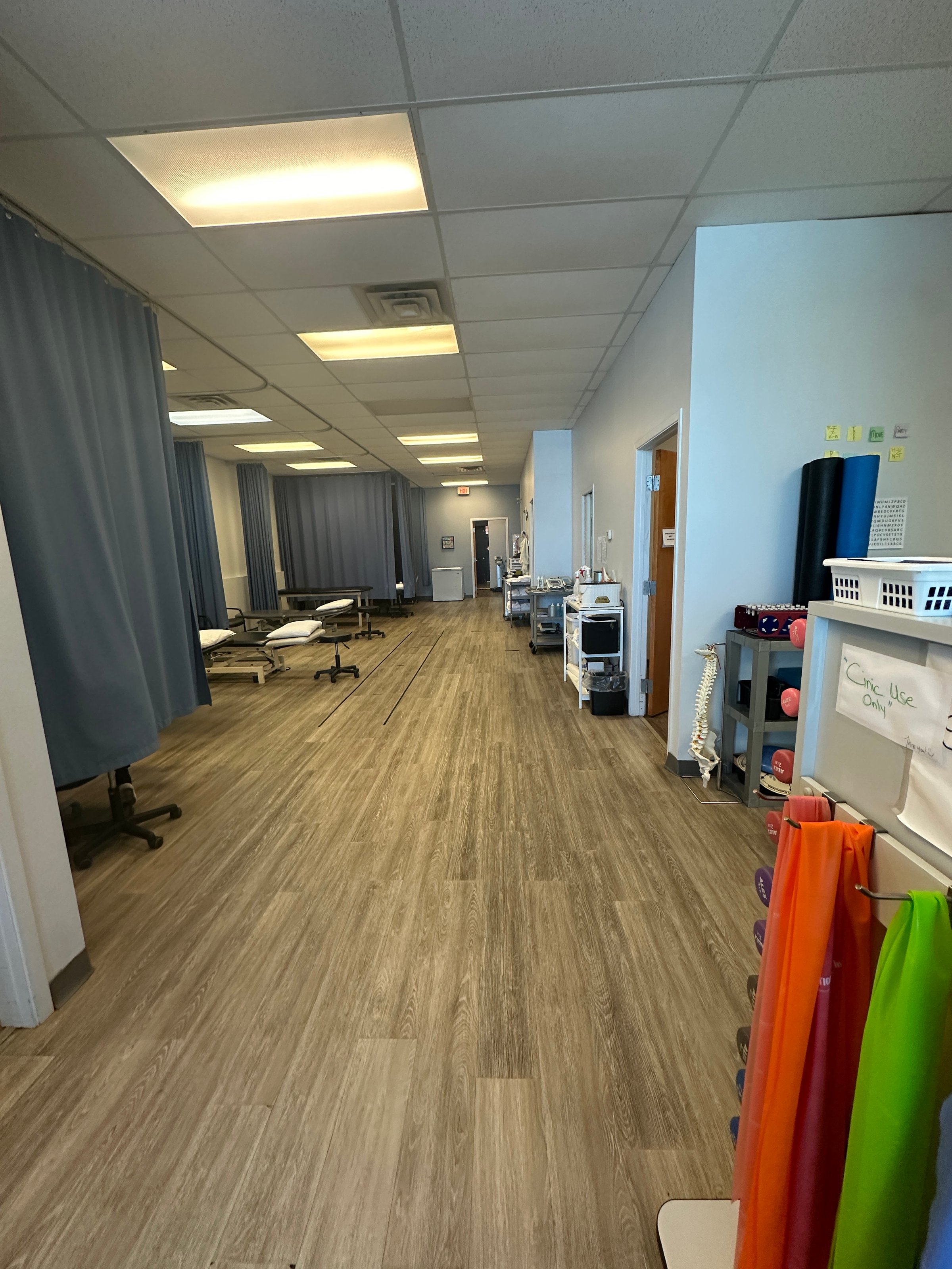 Treatment area at Carleton Place clinic