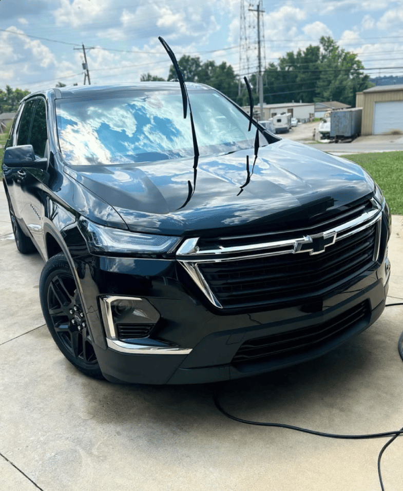 Custom vehicle detailing results