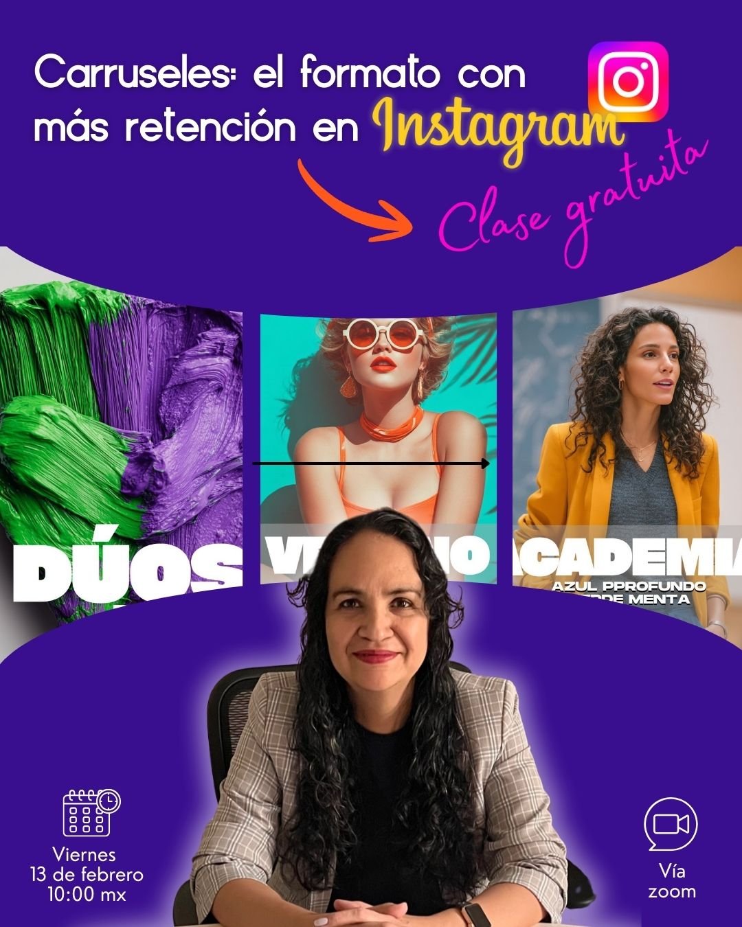 Aprende a crear carruseles en Instagram - Masterclass de Tecnologías Conscientes