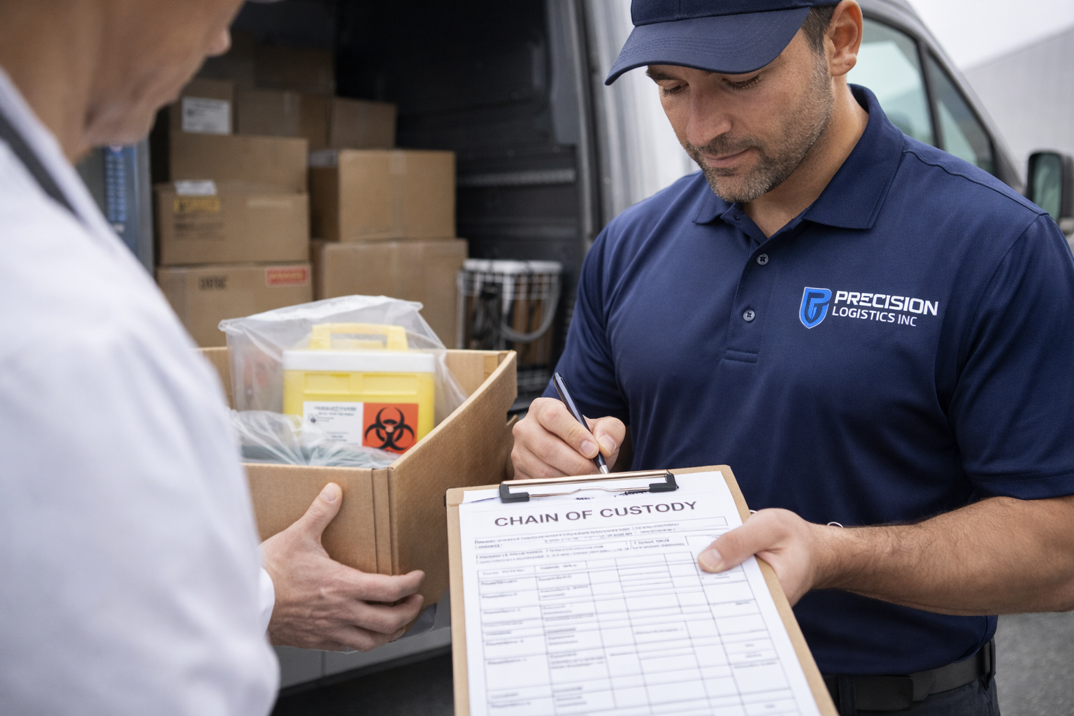 Chain of custody documentation