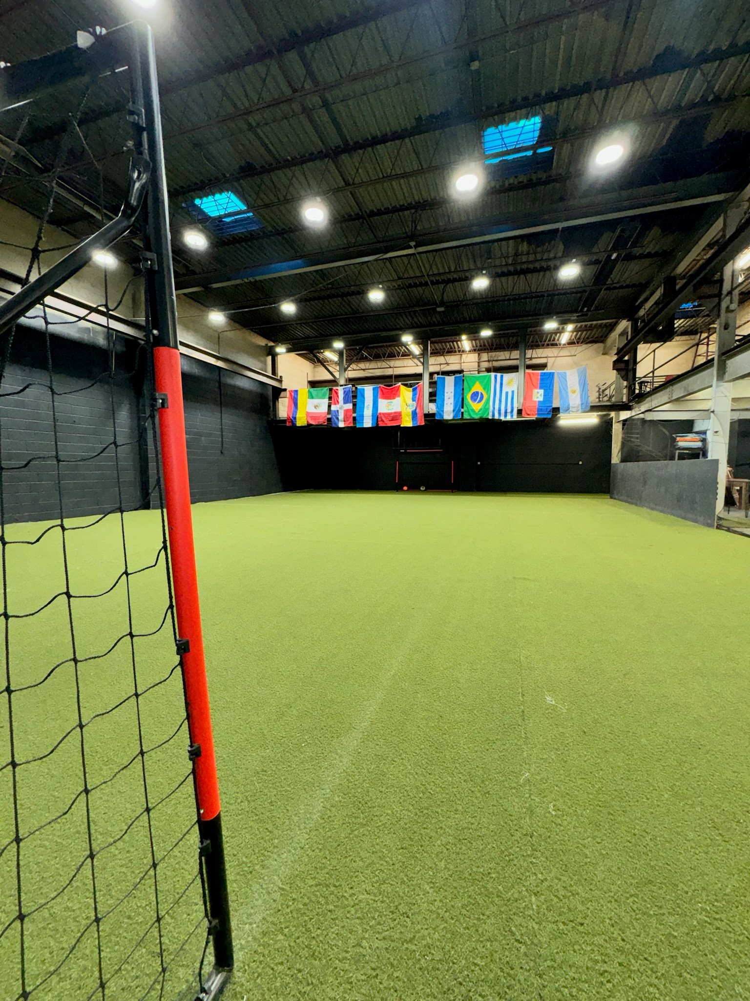 CB Soccer Fields indoor facility - Premium indoor soccer field with professional turf
