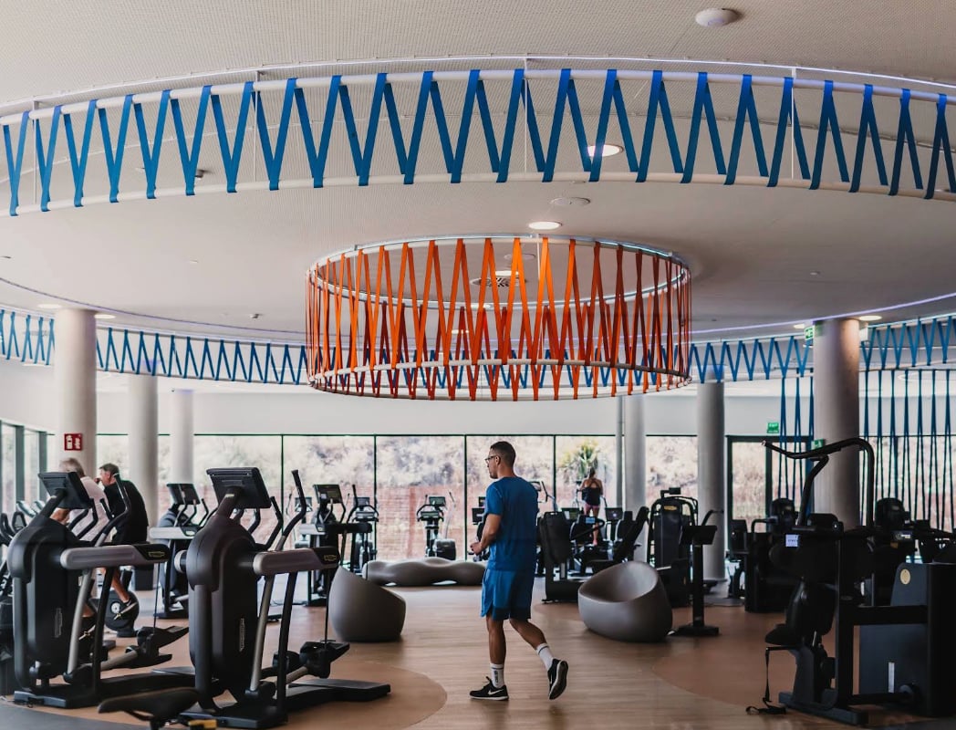 Gym at the resort