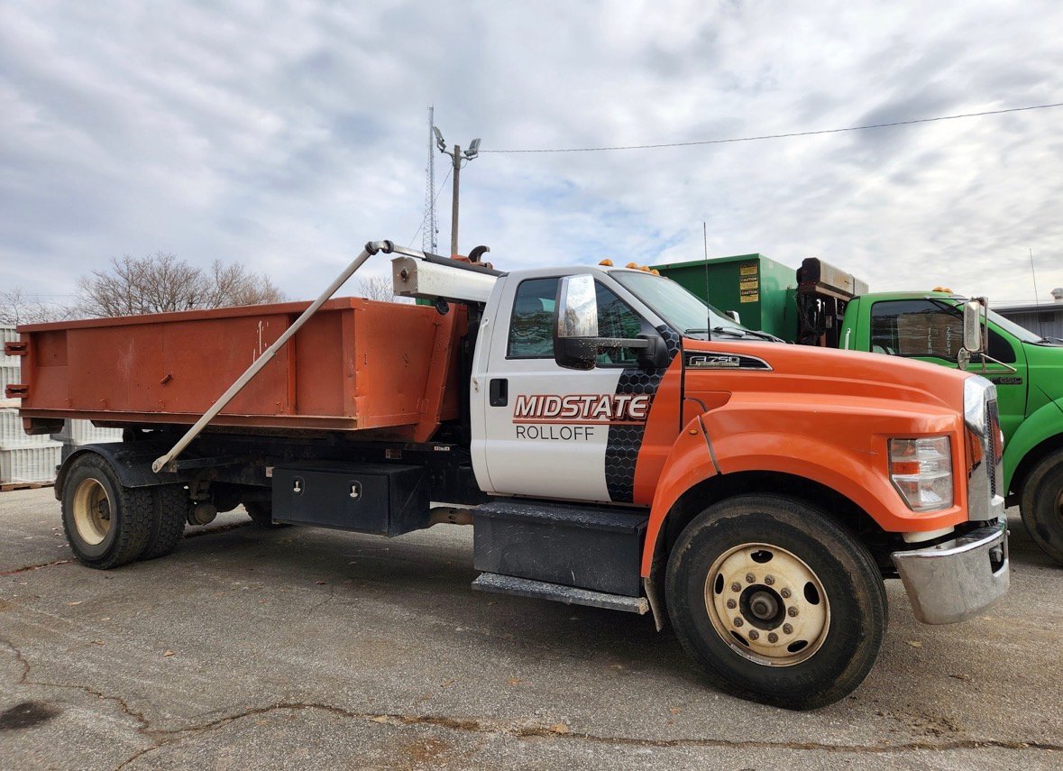 MidState Rolloff dumpster