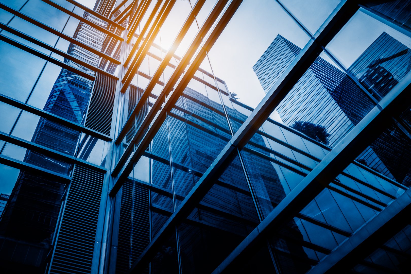 Building Exterior, Built Structure, Glass - Material, Metal, Light - Natural Phenomenon,