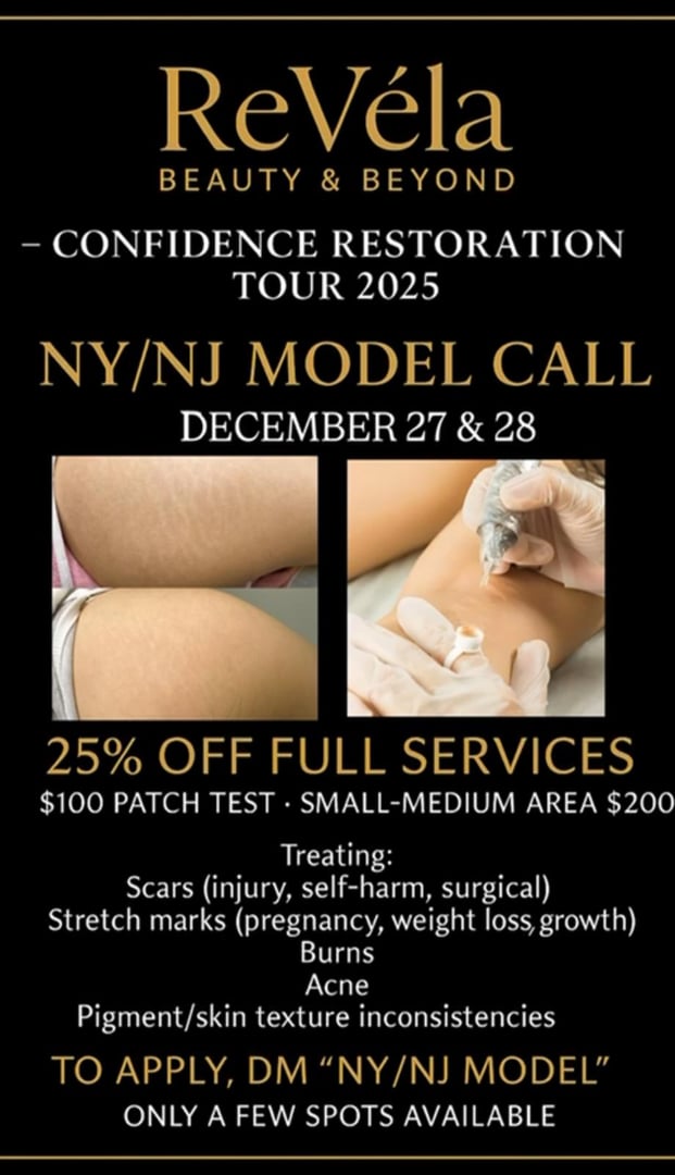 ReVéla Beauty Tour NYC December 2024