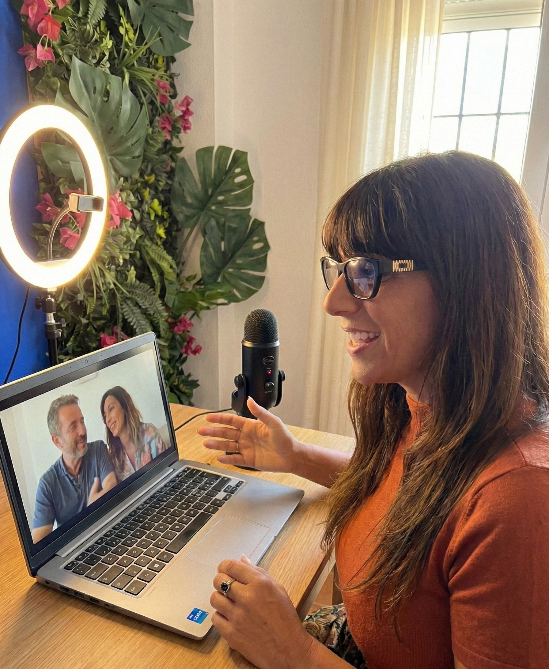 Natasha coaching session