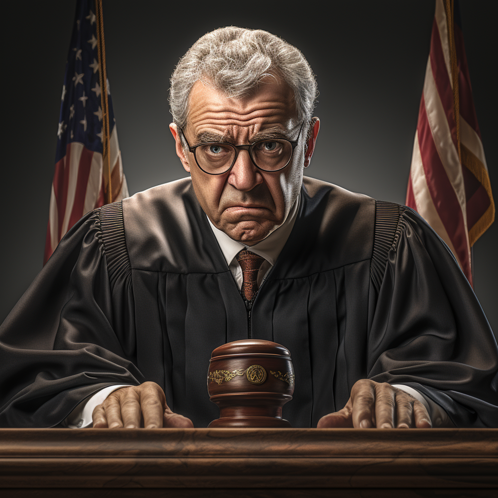 Judge and legal documents