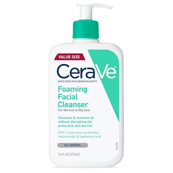CeraVe Foaming Facial Cleanser product