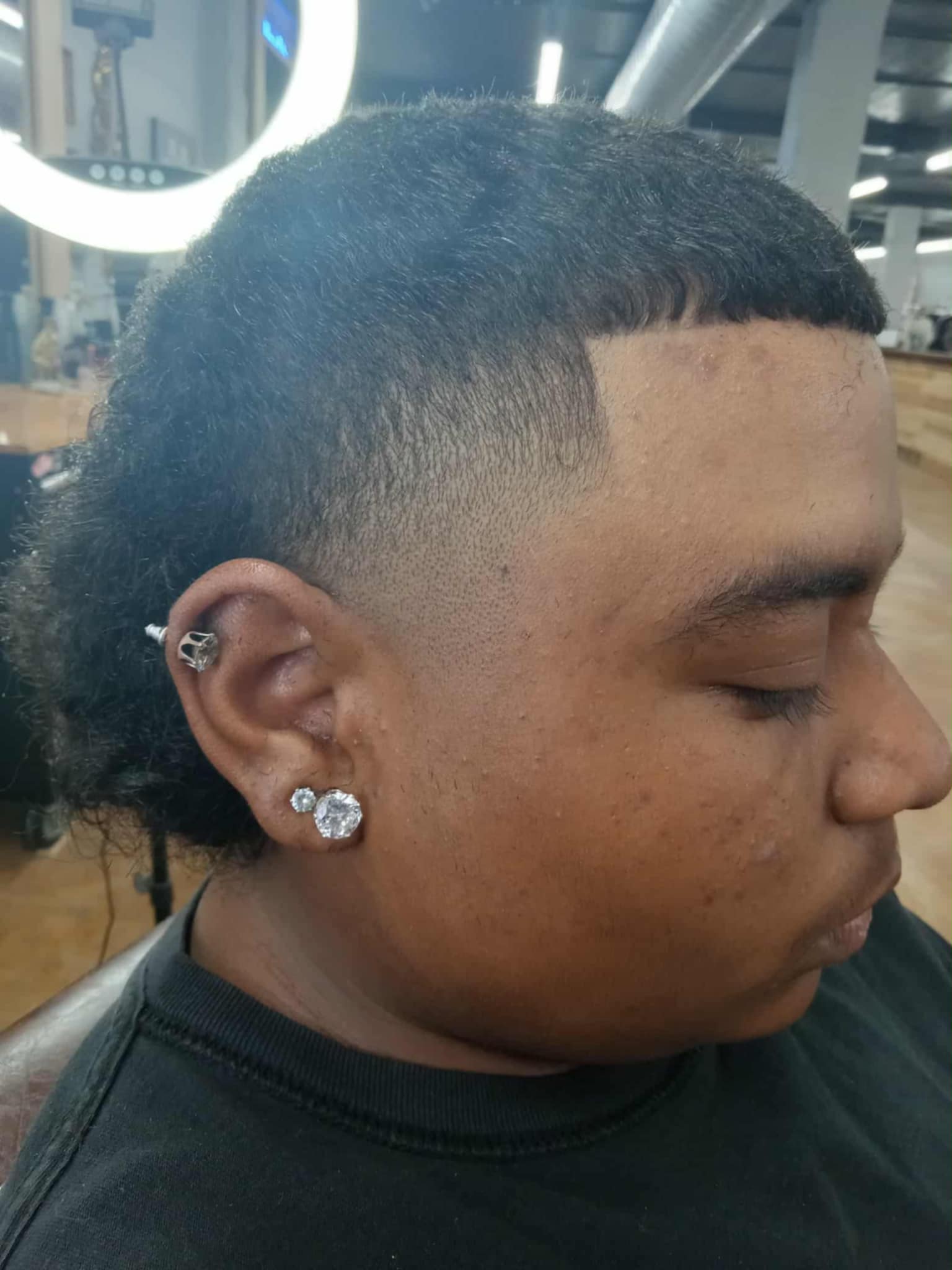 Austin Mitchell haircut