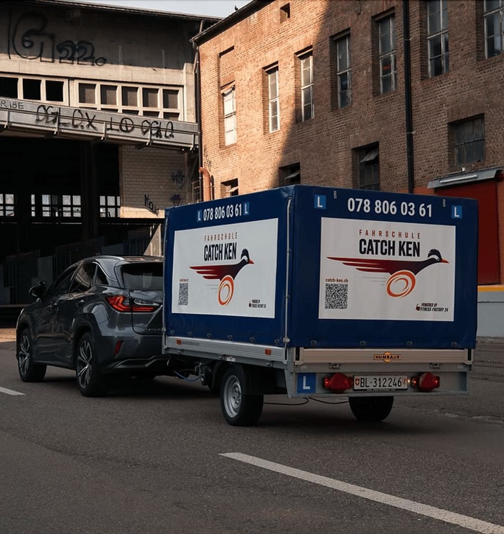 Fahrstunde Kategorie BE 90 Minuten