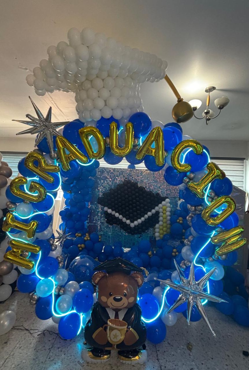 Arco de globos Graduación 2025