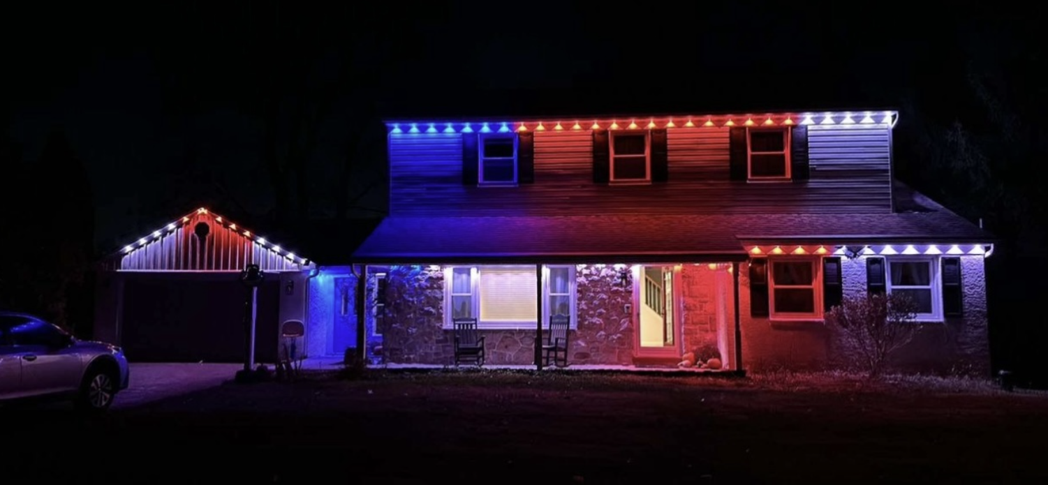 Basic Permanent Roofline Lighting
