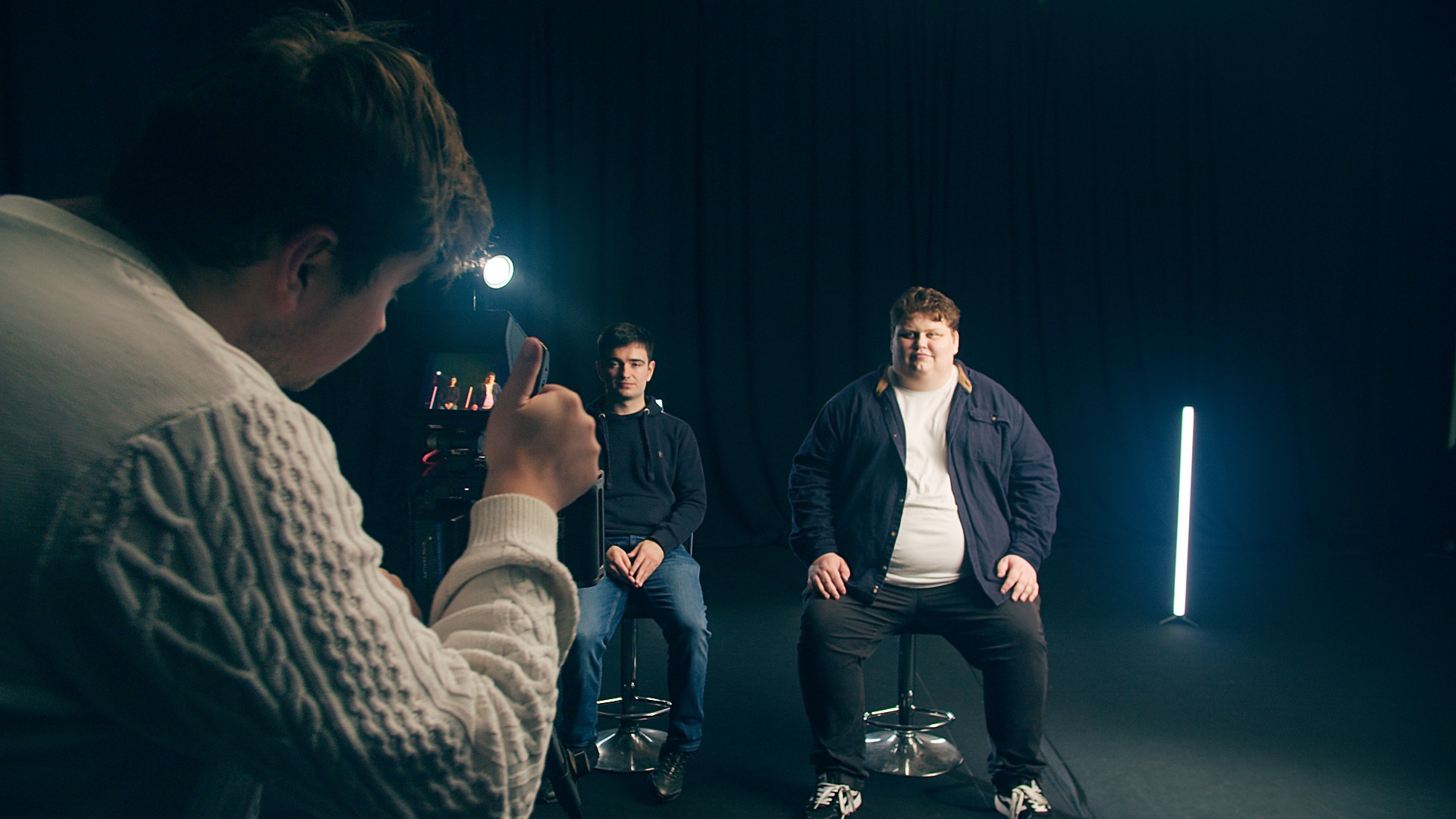 Students on course - Business Video Academy