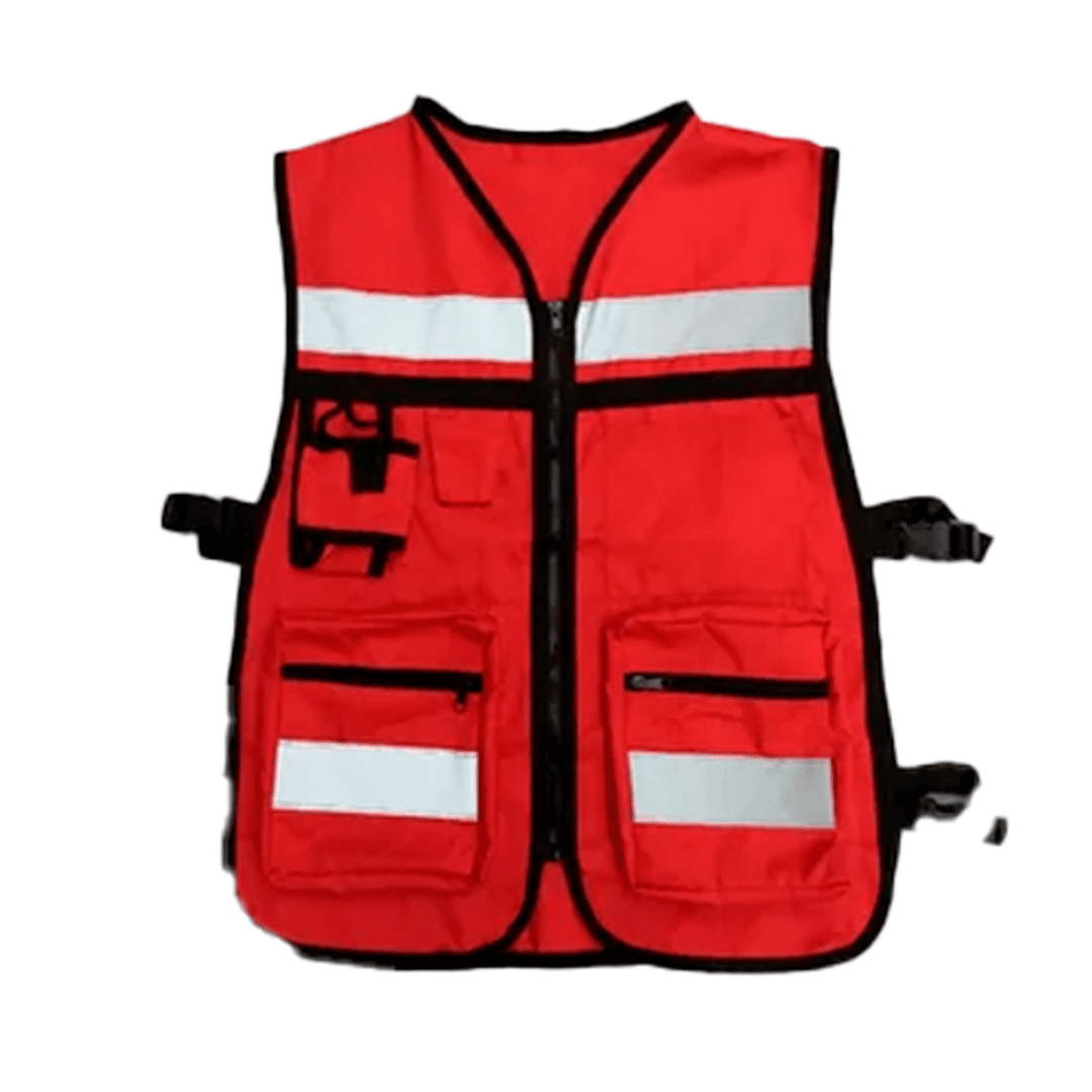 Chaleco Operativo Personal Safe - Rojo