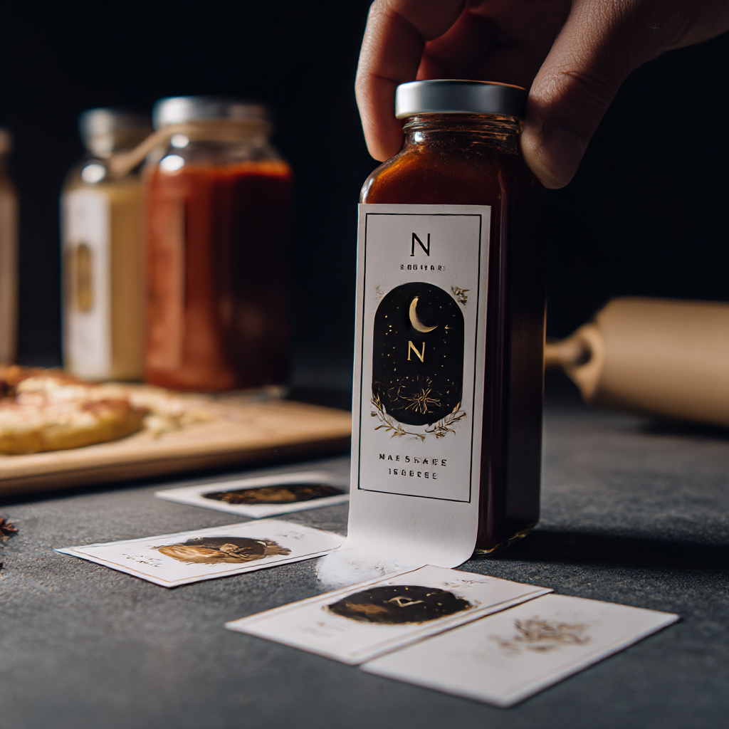Labels for bakery entrepreneur branding design