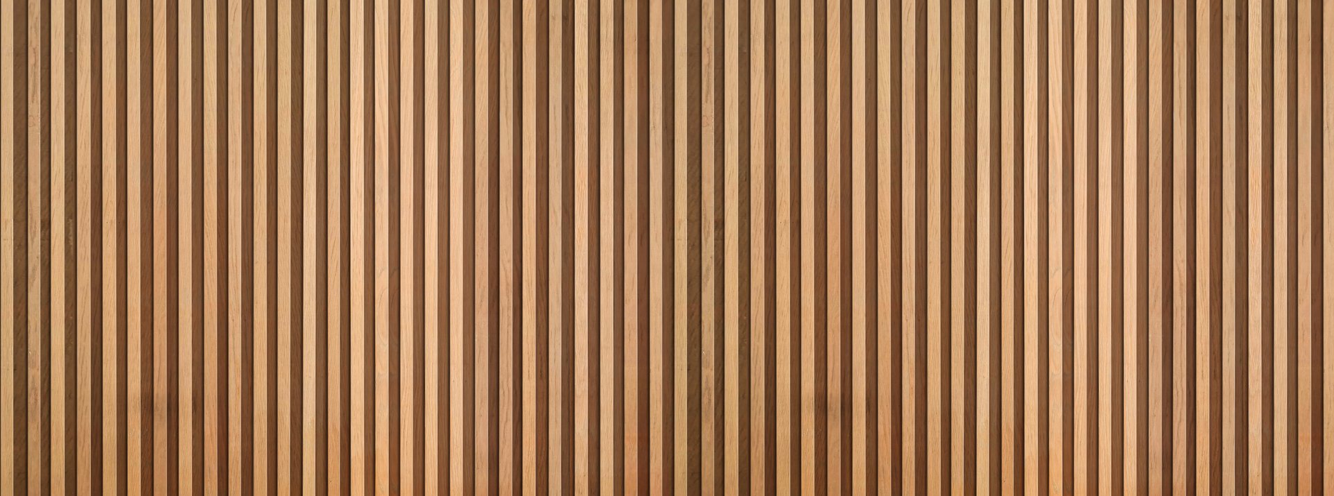 wooden wall texture with wood acoustic panels background pattern.