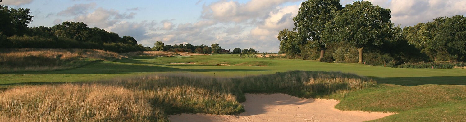 Woodhall Spa Golf Course championship heathland layout