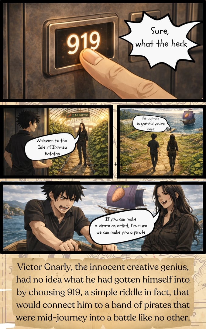 Sweet Potato Comic Chapter 1