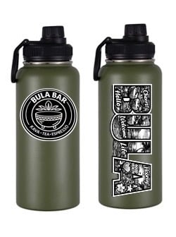 Bula Bar Classic Green Bottle