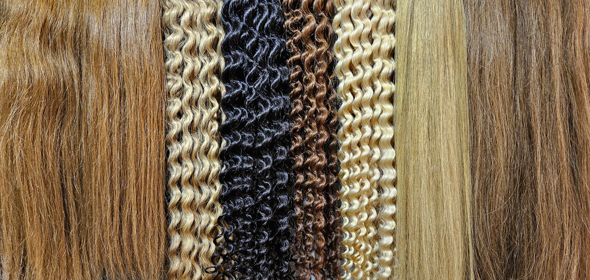 real hair types for hair extensions and wig, toupee