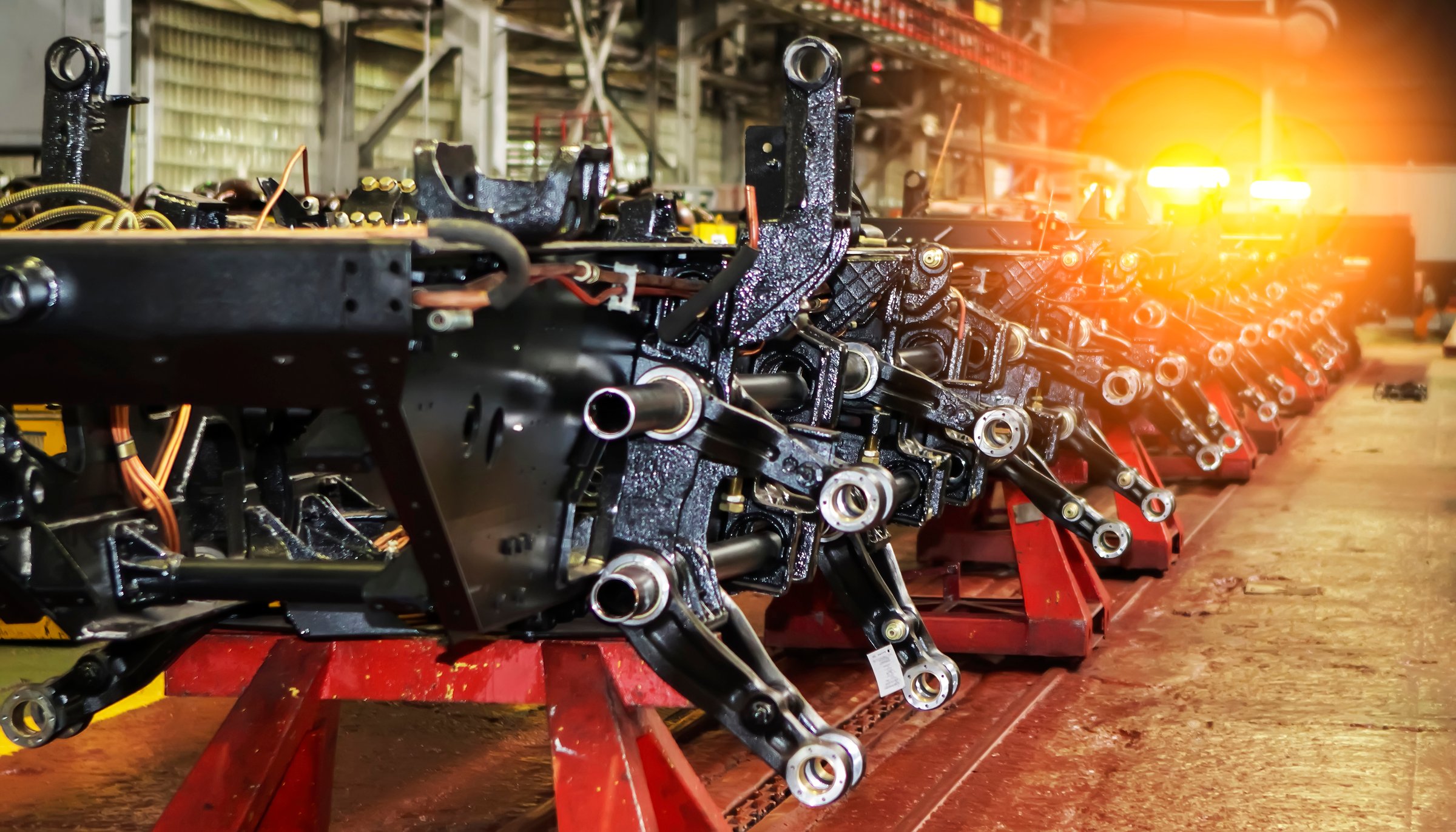 Advanced metal fabrication machinery at MPI facility in Richmond Hill Georgia