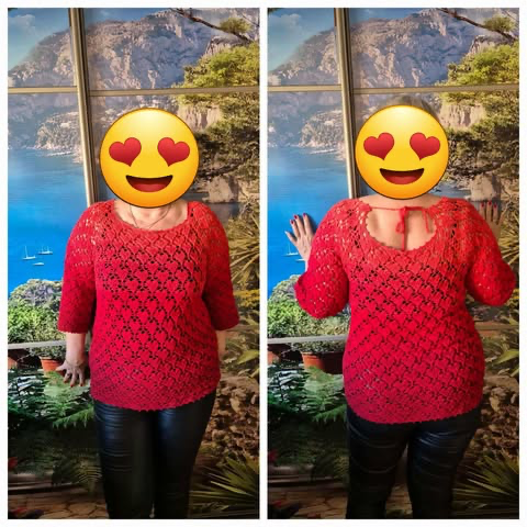 Bluzeczka walentynkowa