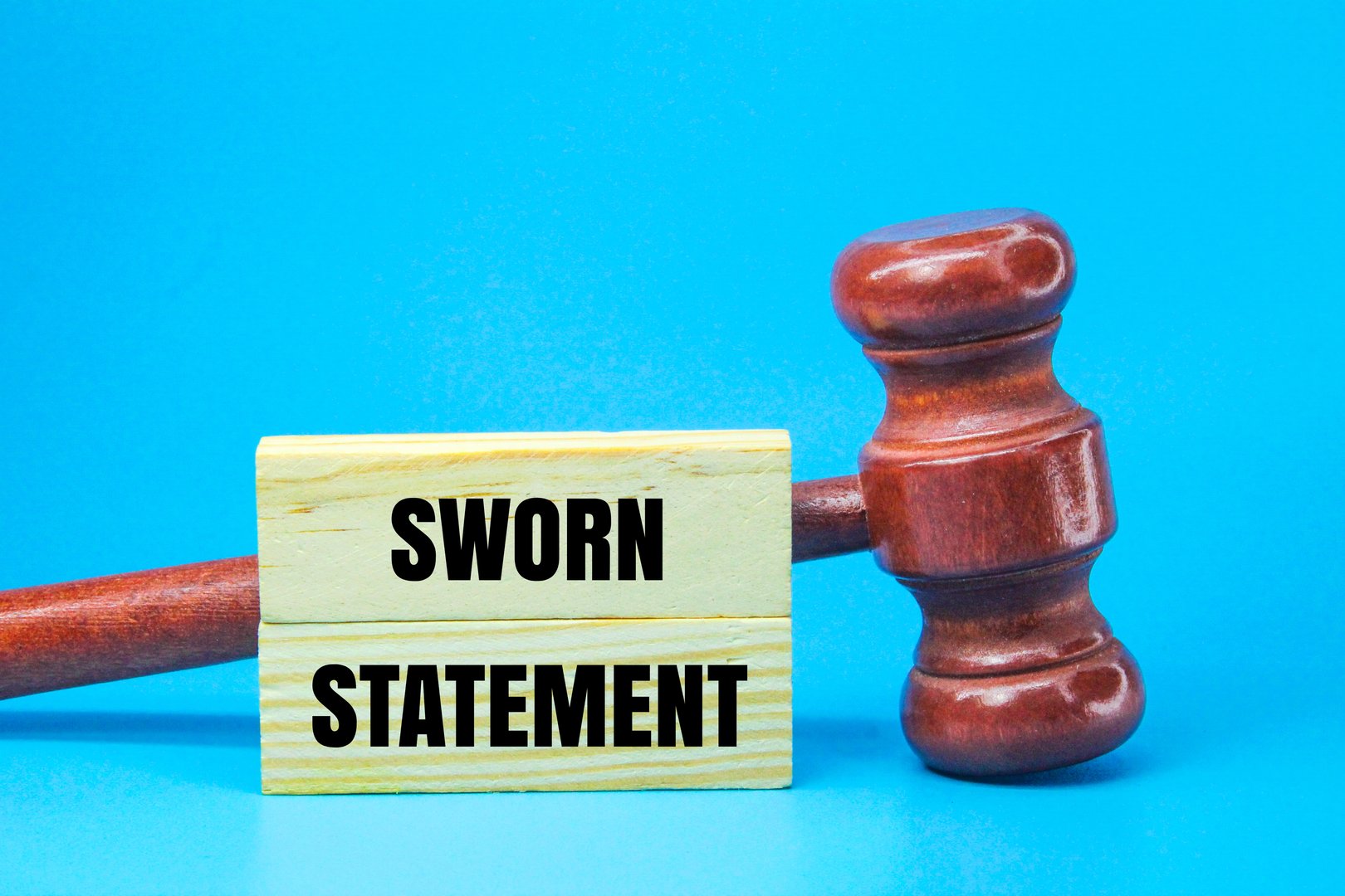 judge's gavel and stick with the word sworn statement. the concept of sworn statement or evidence of confession. concept of justice.
sworn, statement, concept, certificate, law, lawyer, justice, crime, contract, legal, process, agreement, verdict, court, legislation, judicial, jurisprudence, truth, jurisdiction, civil, prosecutor, honesty, jurist, evidence, signature, forensic, gavel, notary, explanation, courthouse, witness, testimony, affidavit, action, affiant, affirmation, apostille, claim, confirmed, credibility, declaration, document, honest, insure, legalization, notarial, notarized, promise, require, summons