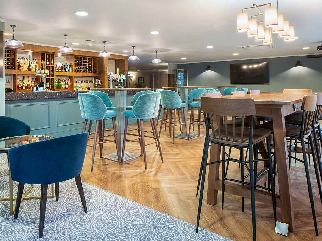 Telford Hotel interior spaces and lobby