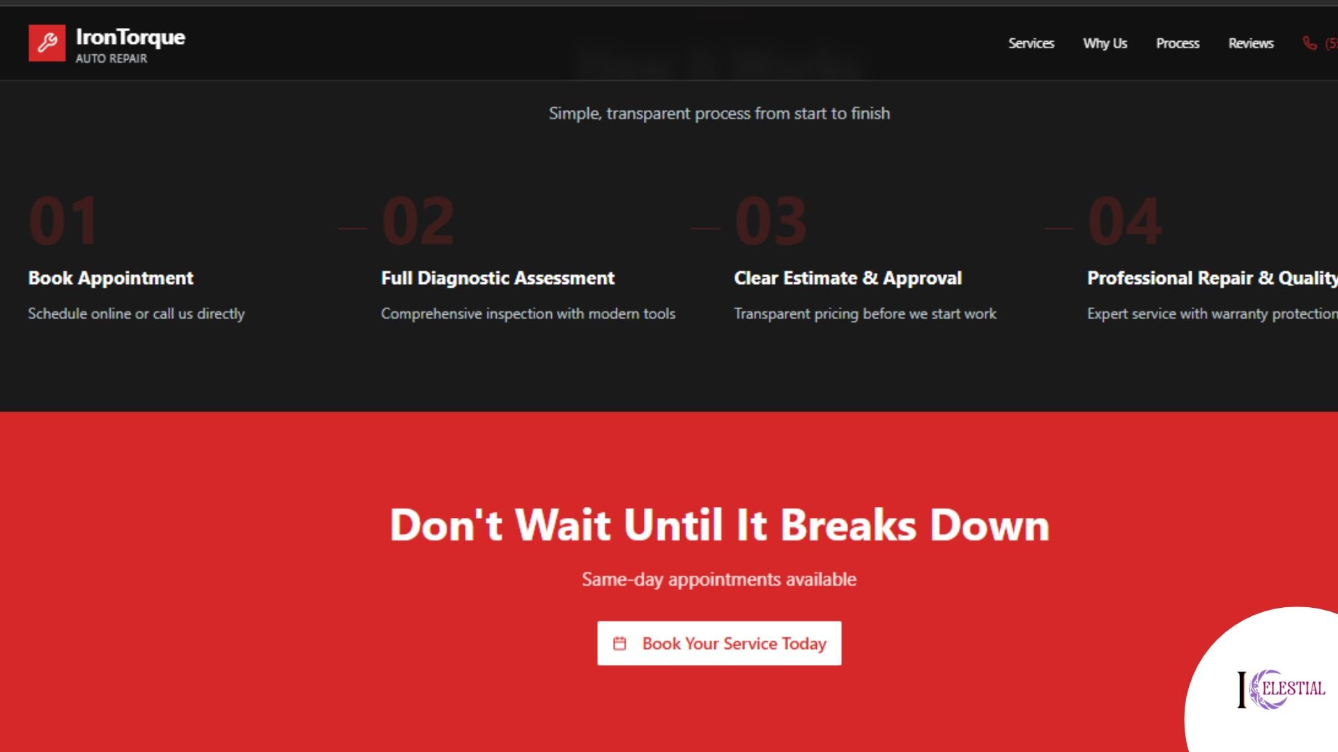 IronTorque Website Screenshot 4