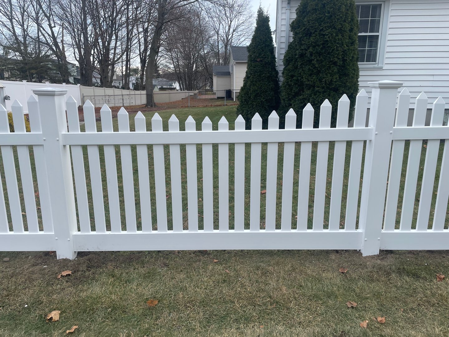 Custom fence installation