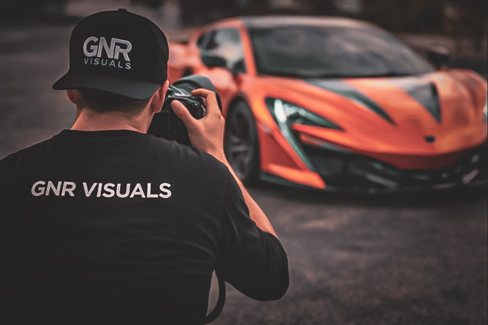 On-site commercial photography shoot with professional equipment and production setup