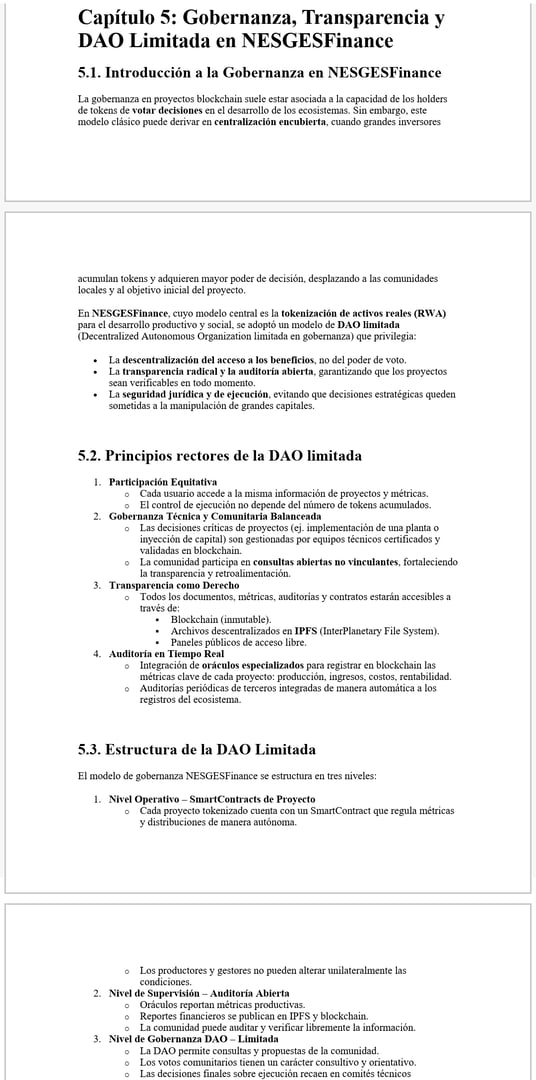Comunidad NESGESFinance creciendo juntos