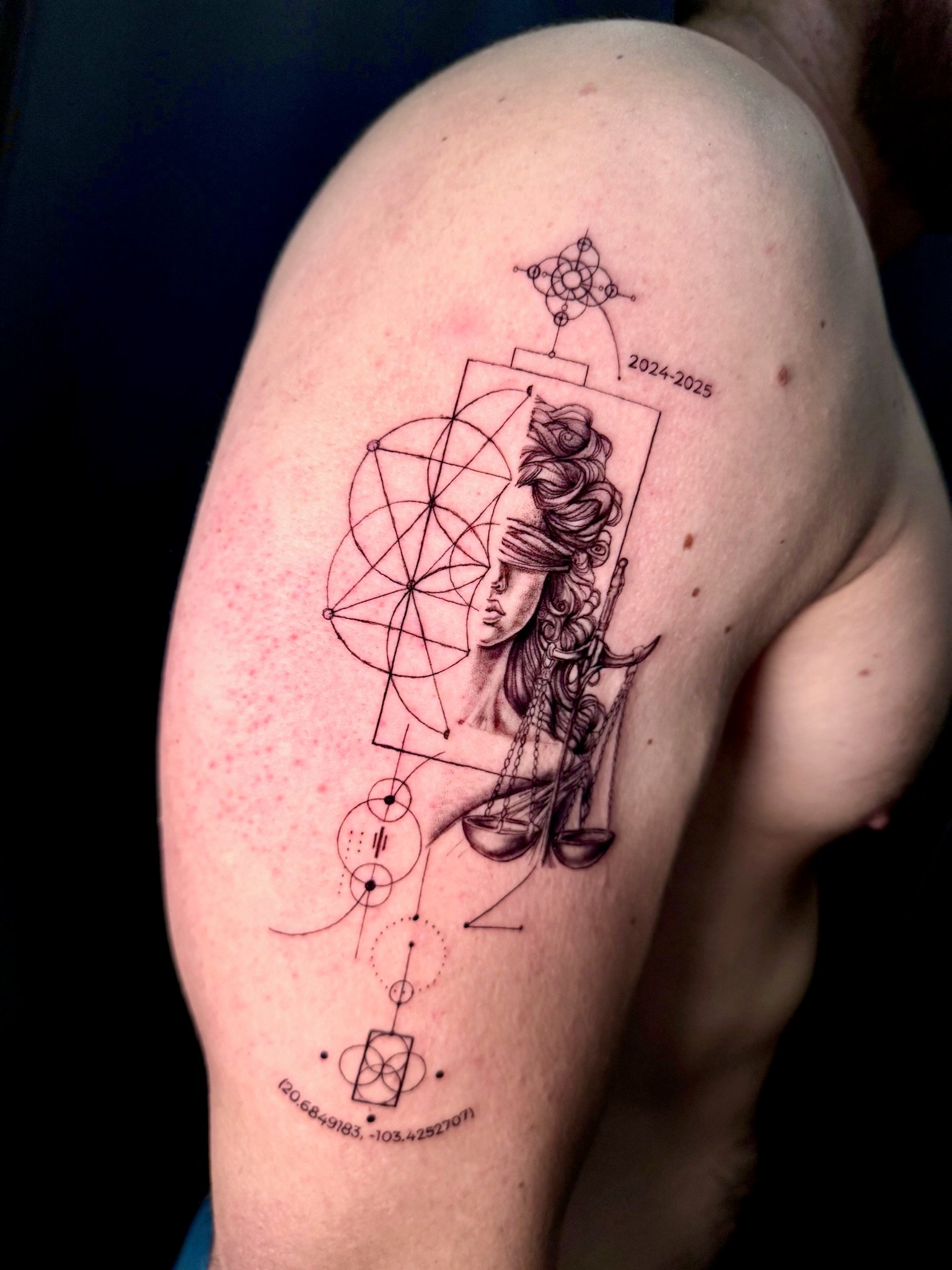 Tatuaje realizado por Victoria Lavā - Trabajo de portafolio