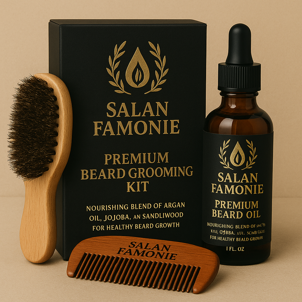 Salan Famonie Premium Beard Grooming Kit