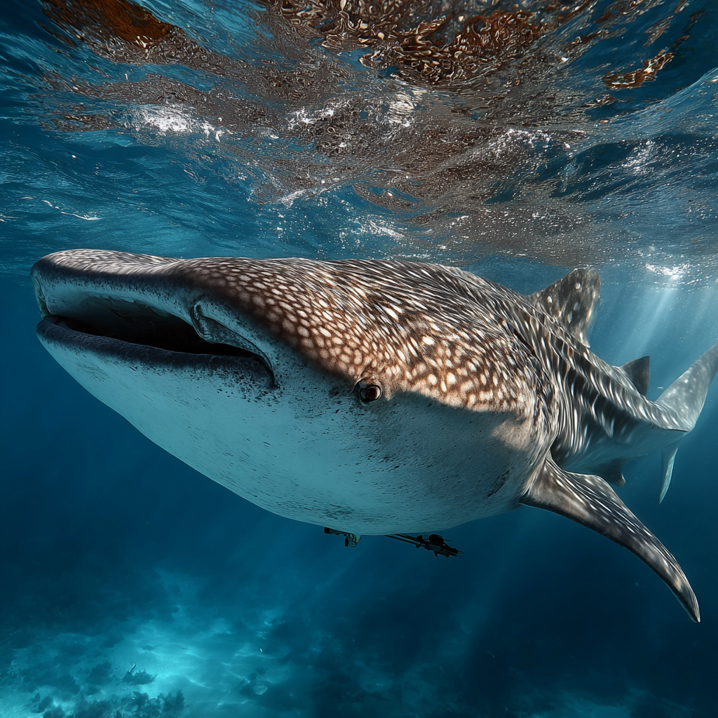 Whale shark encounter experience