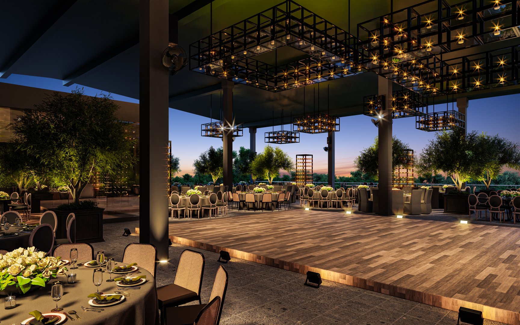 Vista del proyecto Eventos