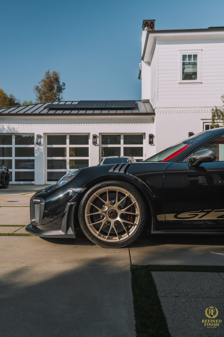 Professional ceramic coating application and protection service