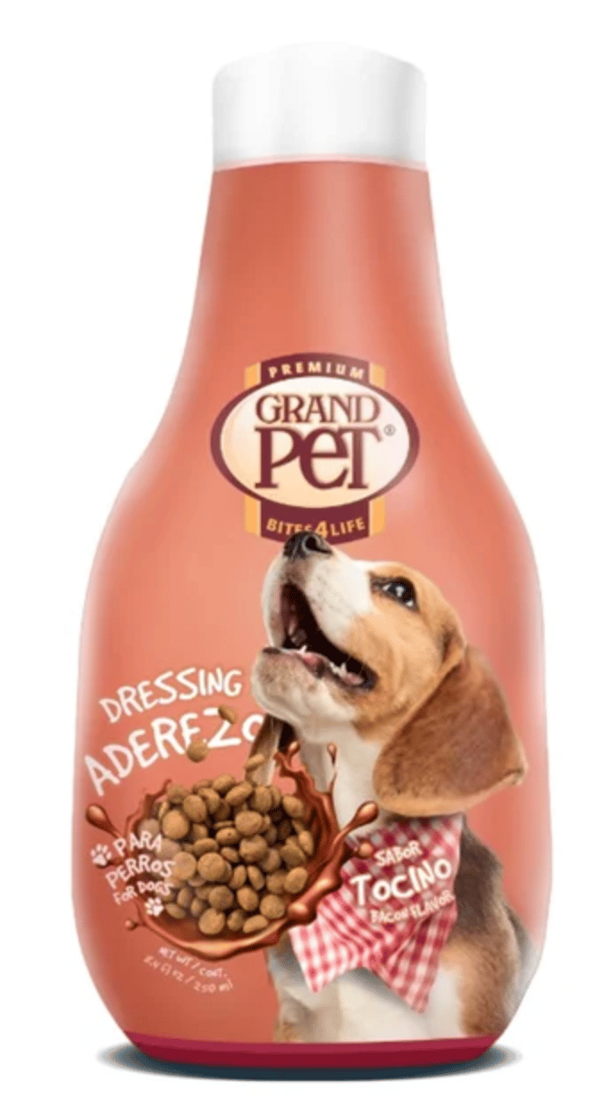 Aderezos para perro - Sabor Tocino