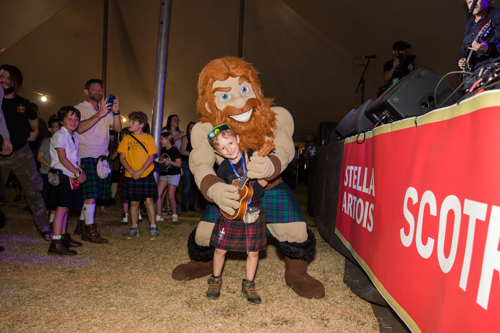 Scotfest crowd enjoying the festival