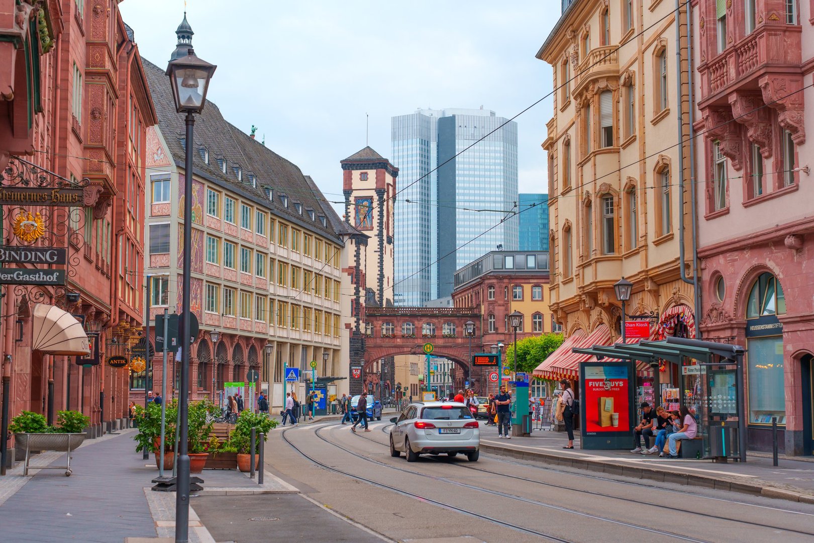 Apeldoorn cityscape with historic buildings and modern architecture