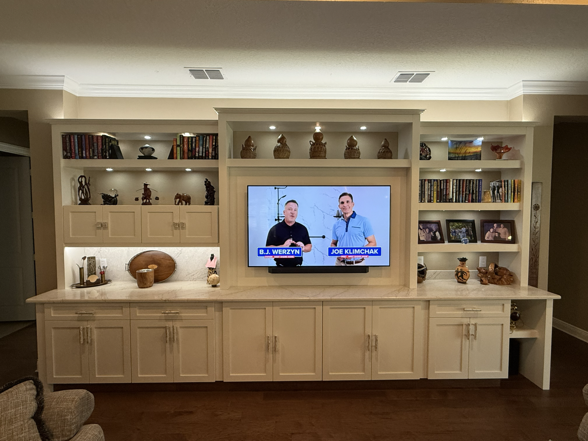 Custom built-in installation