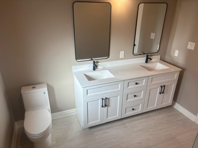 Bathroom after renovation - view 5