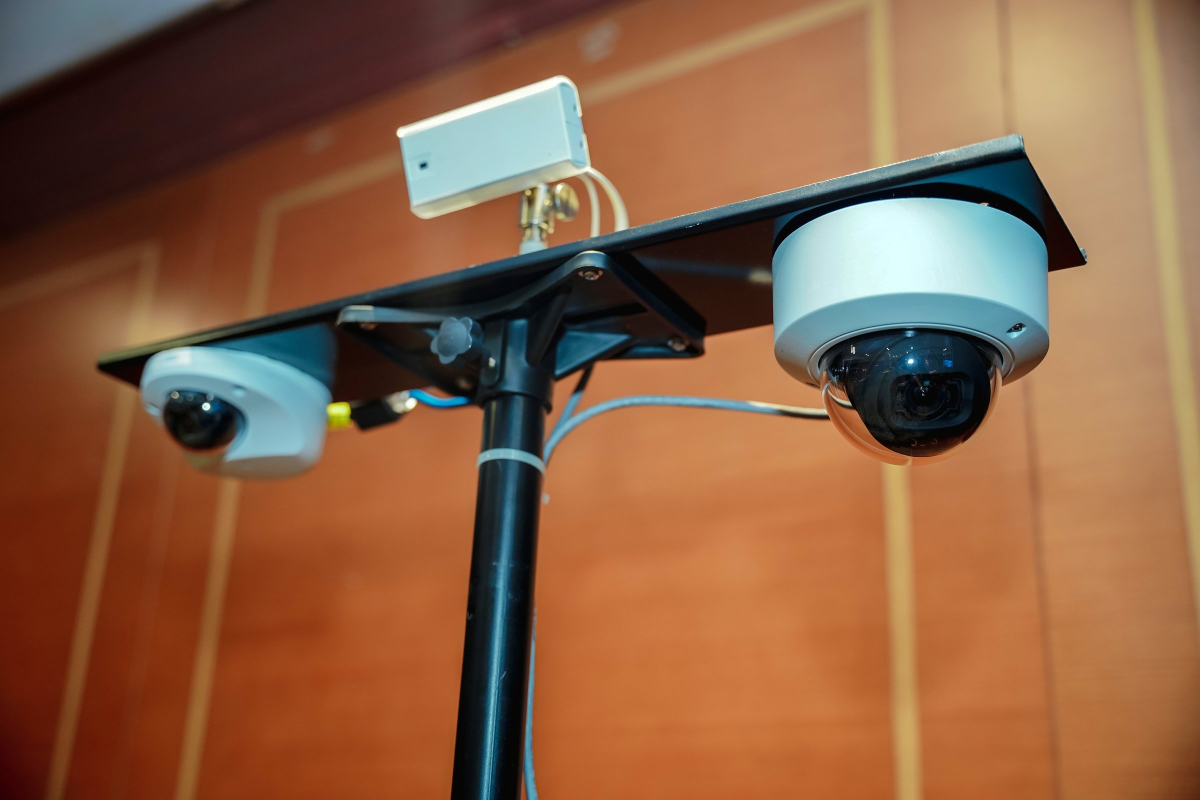 Different types of CCTV cameras installed to protect assets
